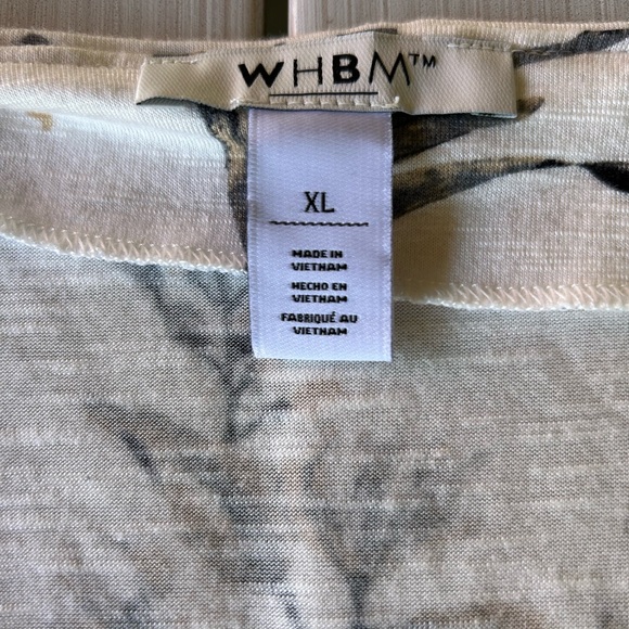 White House Black Market long sleeve shirt Sz XL - Picture 2 of 8